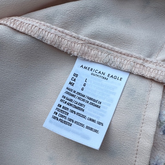 American Eagle Outfitters Floral Pink Sun Dress - Picture 5 of 5